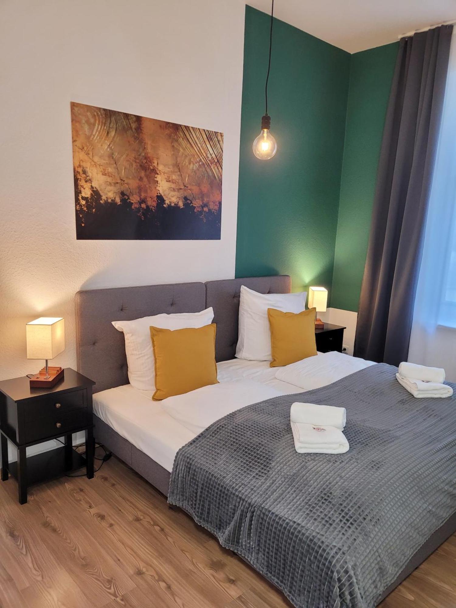 T21 - Apartment Direkt Im Zentrum Mit Parkplatz Chemnitz Kültér fotó