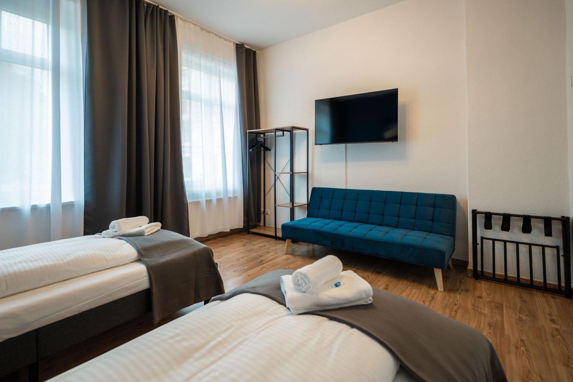 T21 - Apartment Direkt Im Zentrum Mit Parkplatz Chemnitz Kültér fotó