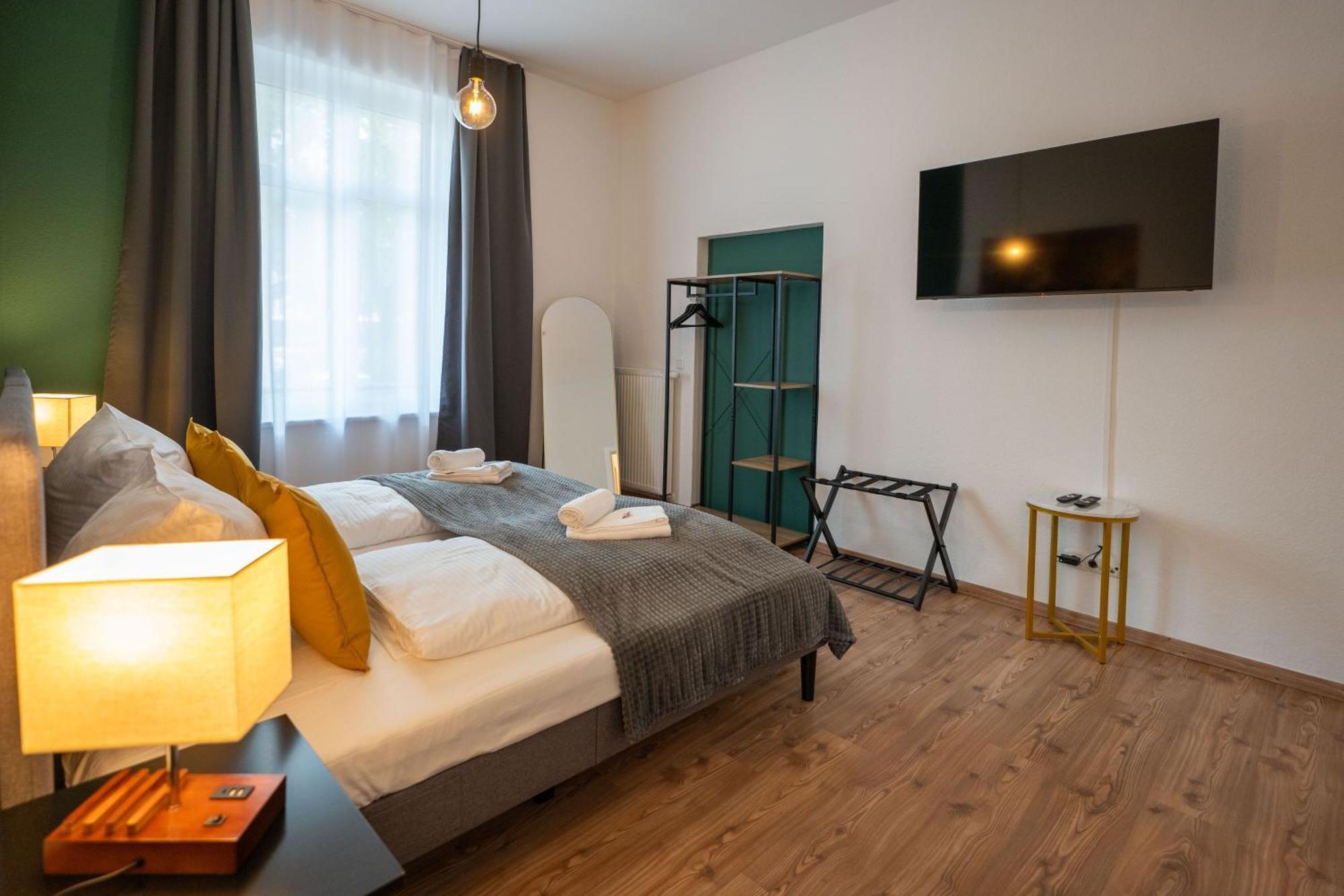 T21 - Apartment Direkt Im Zentrum Mit Parkplatz Chemnitz Kültér fotó